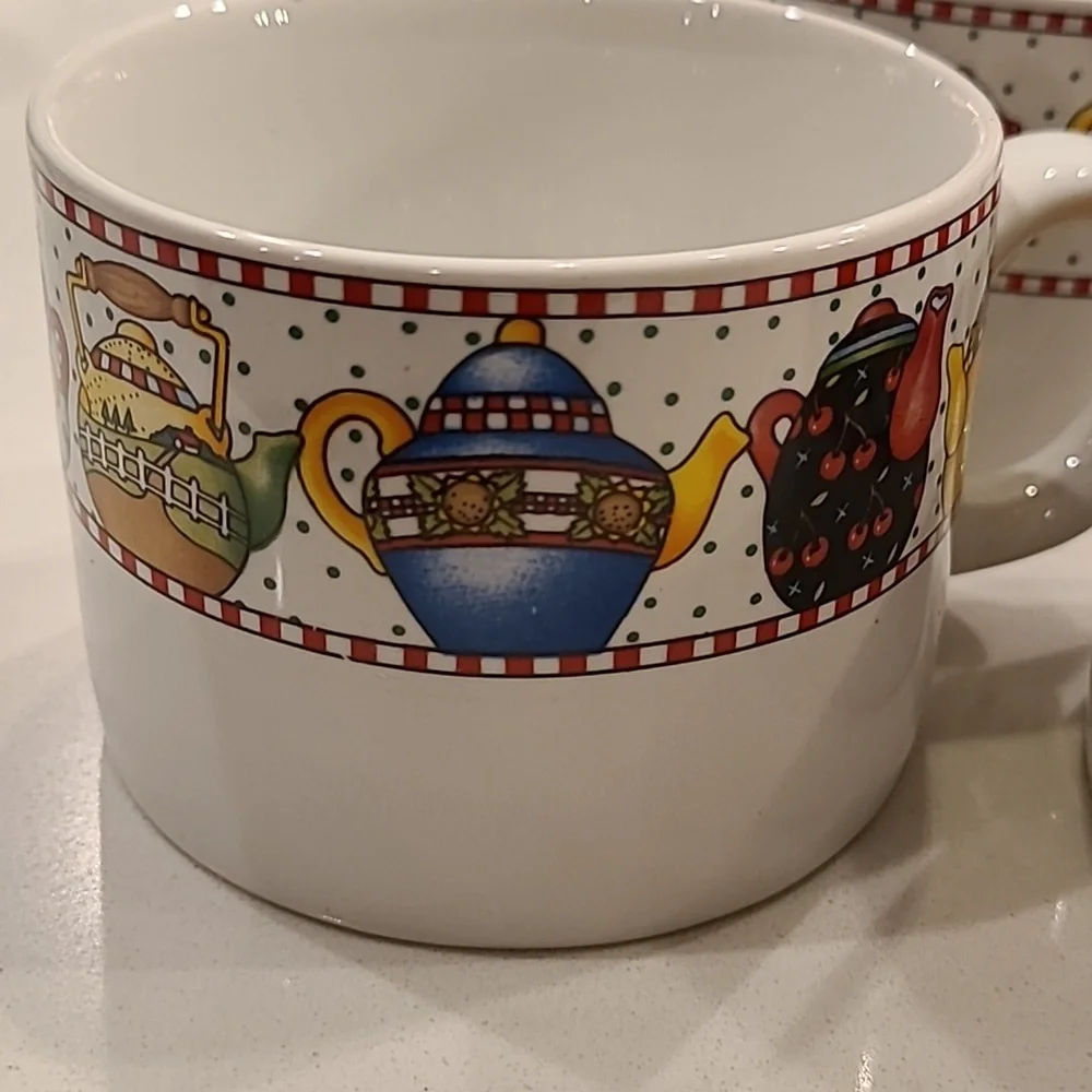 Set of 3 Mary Engelbreit coffee cups